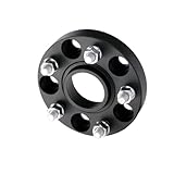 Lochkreis 5x114,3 CB 67,1 M12x1,5 Für Mitsubishi Für Outlander Geschmiedete Aluminium-Raddistanzscheiben Schwarz 2-teilig(Black 20mm 2PC)