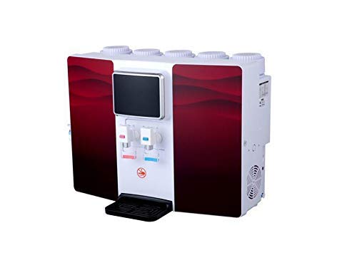 BlueCain Air Purifier - HOT and Cold RO Systems - Red - Remote Control