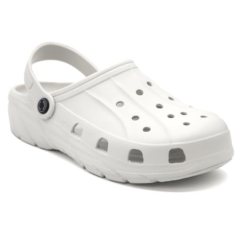 Men Buckle Clogs