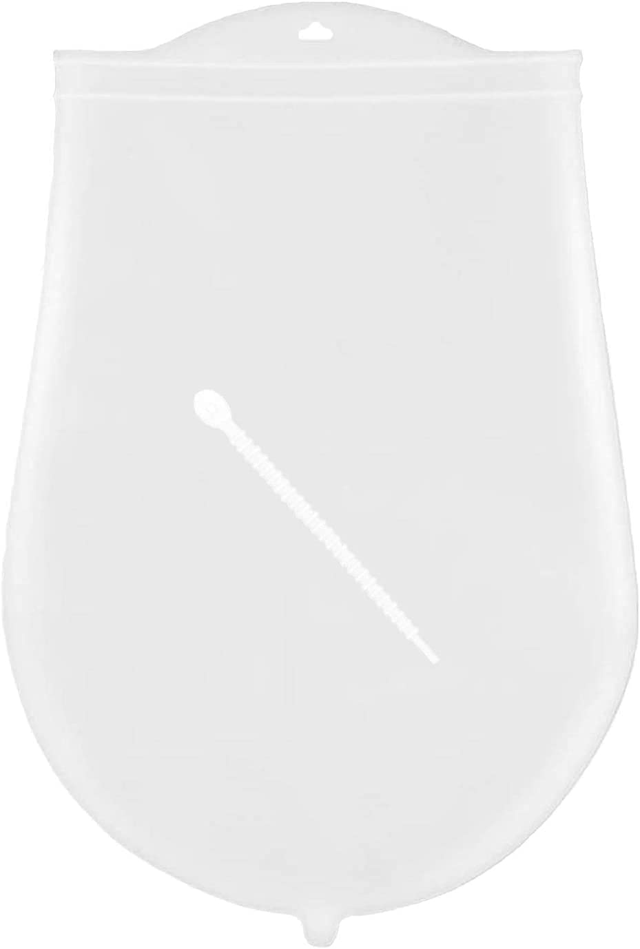 Silicone Preservation Magic Kneading Dough Ata Atta Maker Bag Bread Flour Mixing Bag Cooking Tool, White