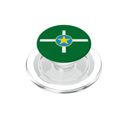 Drapeau de Jackson Mississippi PopGrip MagSafe anti chute portable