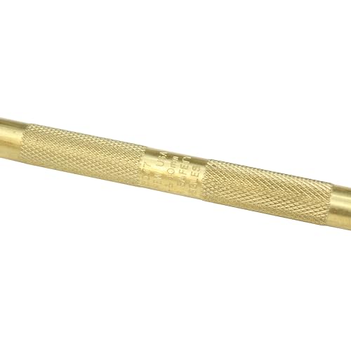 Image of Mayhew Tools 25077 Brass Drift Punch, 3 /8-10mm x 6 inch