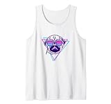 80's Retro Pug Tank Top