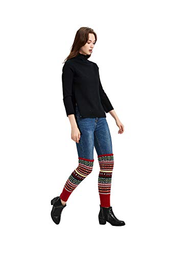 Image of Leg Warmers for Women Long Wool Boot Warmer Thick Warm Leg Warmers for Winter