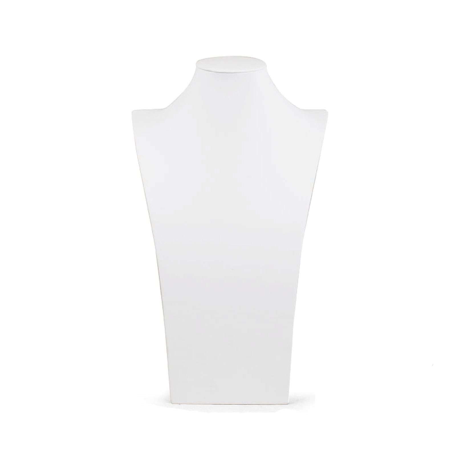 DFrywdgSEY Jewellery stand, Leather Necklace Pendant Chain Jewelry Bust Display Holder Stand for Necklaces, Bracelets