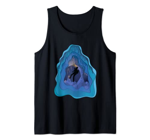 Cave Explorer Funny Caving - Espeleología espeleológica espeleológica Camiseta sin Mangas