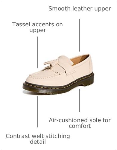 Image of Dr Martens Adrian CORE, Unisex Adult Lace-Up Shoes, Parchment Beige Virginia, 9 US