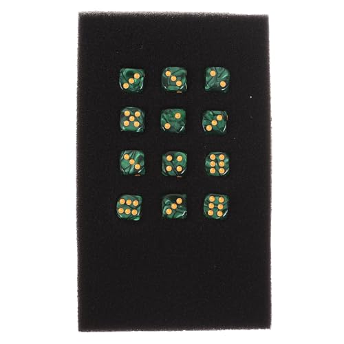 Epic Forge Dice D6-12 mm Pack of 12 Green - Image 2