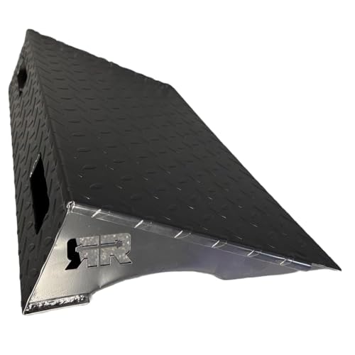 Rampe de squat déchirée avec bande de résistance compatible avec les squats classiques, pendule, squats, mollets, étirements des ischio-jambiers et plus (très grand lit)