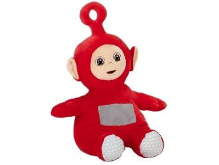Grande Peluche pour Teletubbies po Rouge 75 cm - Set Doudou XL Enfant + 1 Carte Tigre