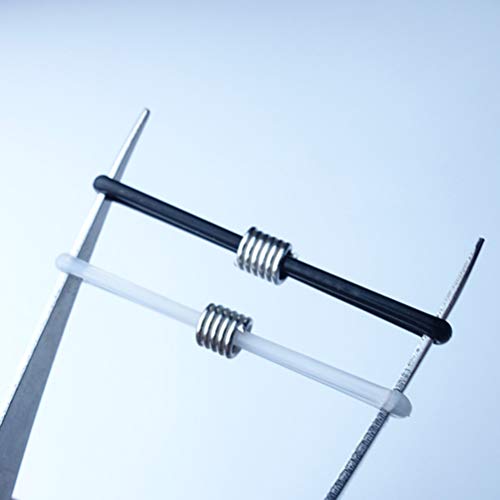 SUPVOX Brillenkettinghouder, brillenogen oogjes lus voor brillenketting gordelhouder 12 stuks (wit en zwart) - Image 5