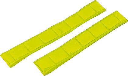 Gear Gremlin GG911 Neon Yellow Reflective Arm and Ankle Band