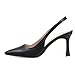 Imagen de Zhabtuc Zapatos Mujer Slingback Elegantes y Cómodos para Vestir