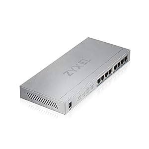 Zyxel Gigabit PoE+ Switch GS1008HP mit 8 Ports