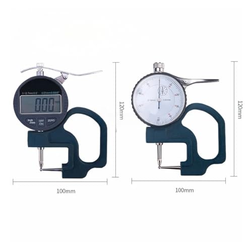 Calibrador digital de espesor 0-10mm para tubos miniatura 3
