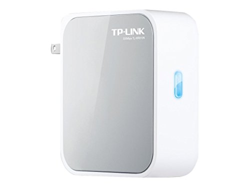 TP-Link TL-WR810N V2 Wireless Wi-Fi Travel Router w/Access Point/TV Adapter/Repeater/Hotspot (WISP) Modes, Up to 300Mbps