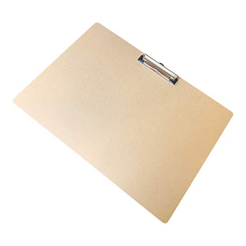 A3 Wooden Clipboard with Flat Clip by Janrax