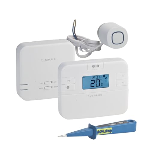 SmartHome Heizung Einzelraumregelung Digitaler Funk Raumthermostat mit Empfänger und...