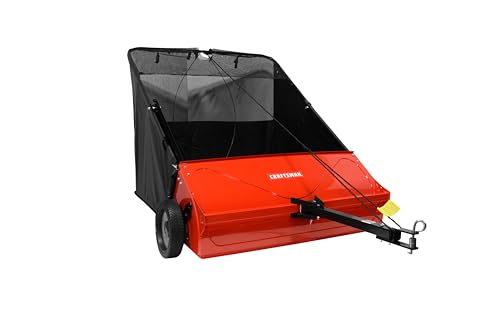 Craftsman 42” CMXGZBF45521 Universal Tow Behind Tow Lawn Sweeper