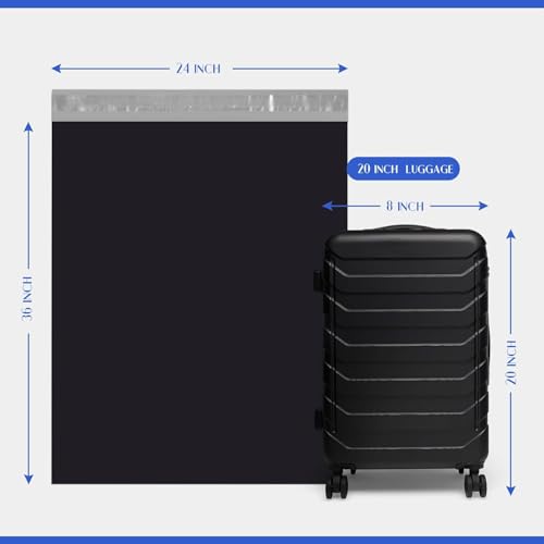 Image of Metronic Poly Mailers 24x36 250 Pcs Black, Extra Large Shipping Bags for Clothes,Self Seal Shipping Envelopes for Small Business,Waterproof Mailers Poly Bags for Shipping,Packaging Mailing Bags Bulk