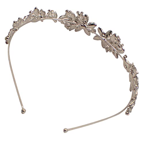 Topkids Accessories Bridal Headband for Wedding Bride Tiara, Flower Girl Crown Headband, Head Band Tiaras for Girls & Women - Image 3