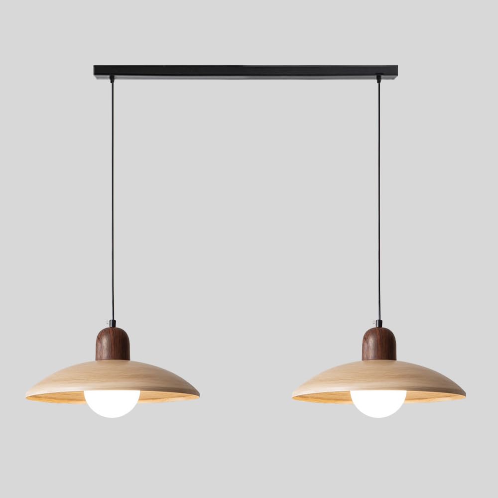 Lampe suspendue à 2 lumières pour éliminer l'ombre sur votre table