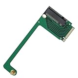 suckoo for Rog Ally Handheld 2280 Replacement 2230 SSD Hard Drive Expansion High Capacity Board NVME M-Key NGFF M.2 PCIE 4.0 Gold Finger Adapter 90 Degree Rog Handheld Accessories Converter