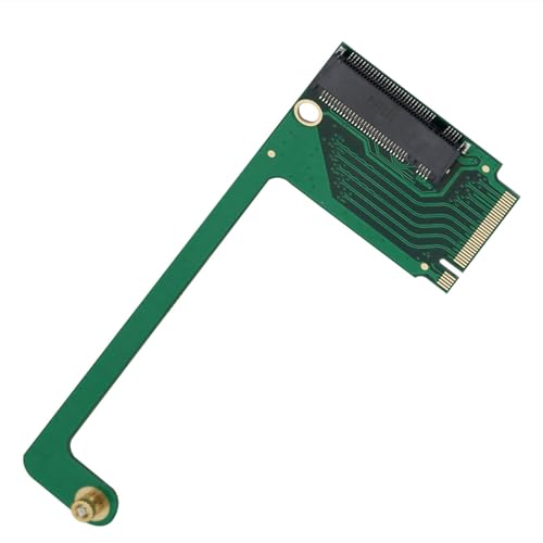 suckoo for Rog Ally Handheld 2280 Replacement 2230 SSD Hard Drive Expansion High Capacity Board NVME M-Key NGFF M.2 PCIE 4.0 Gold Finger Adapter 90 Degree Rog Handheld Accessories Converter
