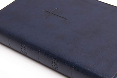 CSB Compact Bible, Value Edition, Navy Leathertouch