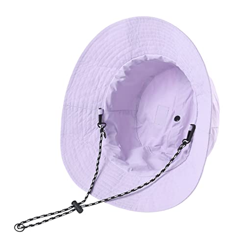 Feicui Men Women Outdoor Bucket Hat Quick Dry Packable Boonie Hat Uv Protection Sun Hat (Purple) #TOP1