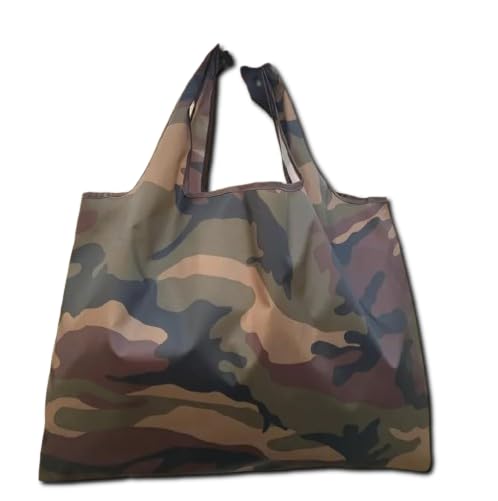 Leopard Print Pattern, Foldable Shopping Bag, Reusable Tote Bag, Beach Bag, Everyday Bag