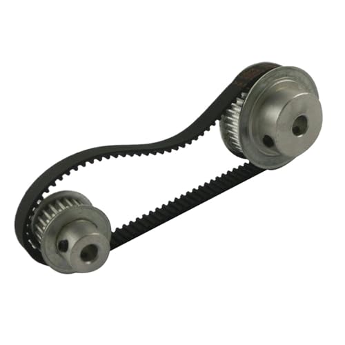 Kit de polia de redução de 3 metros HTD Proporção 15T: 75T 1:5/5:1 80 mm Distância central eixo poli