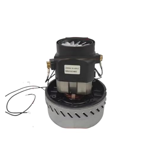 BebeXi Motor de aspiradora Industrial de 220V y 2000W, Alambre de Cobre de Gran Potencia, Piezas de aspiradora, Ventilador de succión en seco y húmedo, Accesorios de Motor