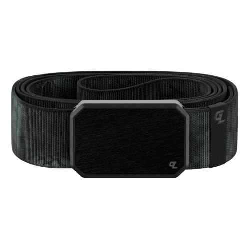 Image of Groove Life Groove Belt, Men's Adjustable Stretch Belt with Magnetic Buckle | Comfortable Stretch Belt for Men with Magnetic Buckle, Adjustable Fit & Durable for Work, Everyday Carry & Casual Wear