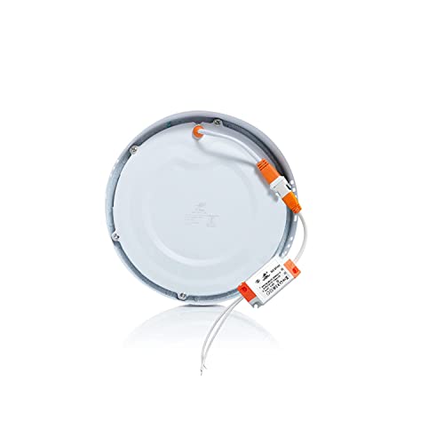 Image of D'Mak 15 Watt Round LED Surface Panel Light Warm White (Pack of 1)