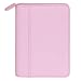 FranklinCovey - Thalia Ring-Bound Binder for FranklinCovey Planners | Simulated Leather - Zipper Binder (Pocket, Water Lily)