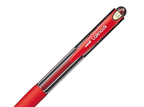 Caneta Esferografica Uni-Ball Laknock 1.4 mm Vermelho SN-100