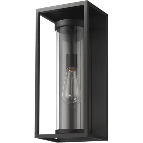 Image of Z-Lite 1 Light Outdoor Wall Sconce 584M-BK, Black