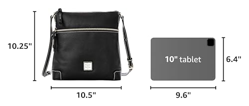 Image of Dooney & Bourke Womens Crossbody, Large Leather Handbag with Shoulder Strap