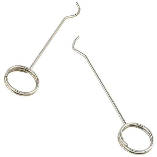 MULTIPICK Giradores de llaves de barba [2 piezas Made in Germany] Llave maestra para abrir puertas - Abrir cuando la llave de barba está insertada al otro lado de la cerradura - Llave Universal