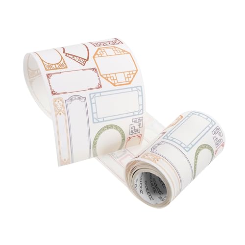 WEKADRIN 1 Rollo De Álbumes De Recortes Washi Tape Notebook DIY Cinta Washi Cinta Decorativa Cinta De Estilo Chino Cinta De Estilo Chino