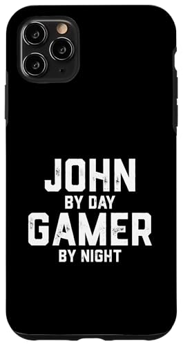 John Gamer ハロウィン ゲーム ジョンコスチューム 男性用 John スマホケース iPhone 11 Pro Max 用