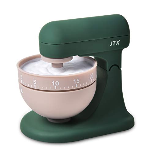 JTX Kitchen Timer Cooking Timer Reminder 60-Minute Mechanical Countdown Clock Time Management (Mixer Timer)