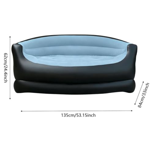 Sofá hinchable para exterior compacto y sillón de viaje 6