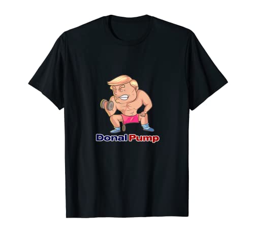 Pompe Donal Trump T-Shirt Cover