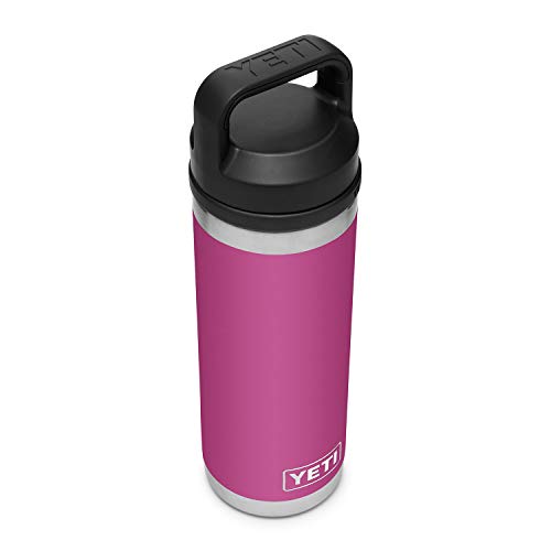 Image of YETI Rambler 18 oz Bottle, Vacuum Insulated, Stainless Steel with Chug Cap, Prickly Pear