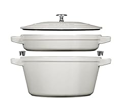 STAUB LA COCOTTE ストウブ ホワイト 26cm 蓋付き ココット ピュアホワイト| 鋳物ホーロー鍋| ストウブ(STAUB)公式通販