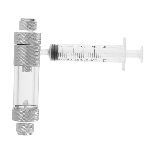 CIYODO 水族館の水生植物用統合チェックバルブ付きco2バブルカウンター正確なco2測定と健康な水生植物用のco2レギュレーター