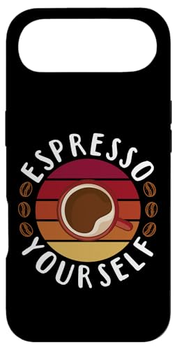 コーヒー豆 - 自分でエスプレッソ スマホケース iPhone Air 用