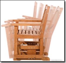 Schaukel aus Holz